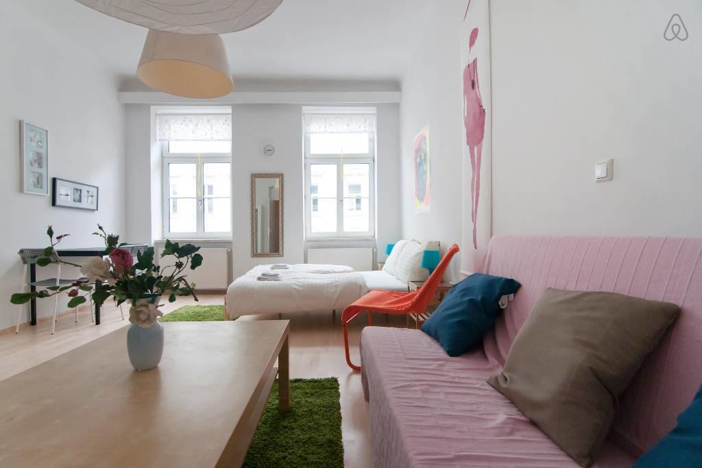 Premium Apartment Naschmarkt Vienne Chambre photo